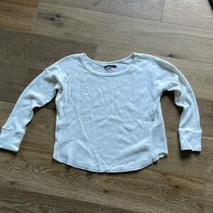 Abercrombie and Fitch Waffle long sleeve shirt